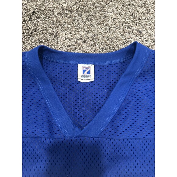 Vintage 90s Seattle Seahawks Logo 7 #89 Jersey Large 46-48 Official Licensed - Picture 3 of 7